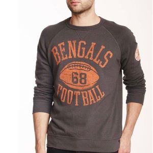 • JUNKFOOD • men’s bengals crew neck sweatshirt •
